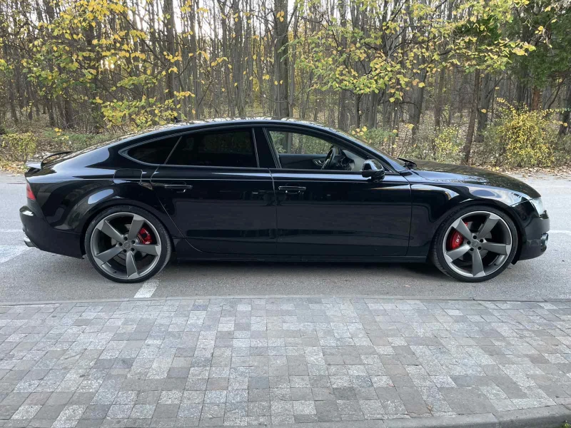 Audi A7 3.0 BiTdi * S-line * 8ZF * Headup * Въздух * 313кс, снимка 4 - Автомобили и джипове - 52068275
