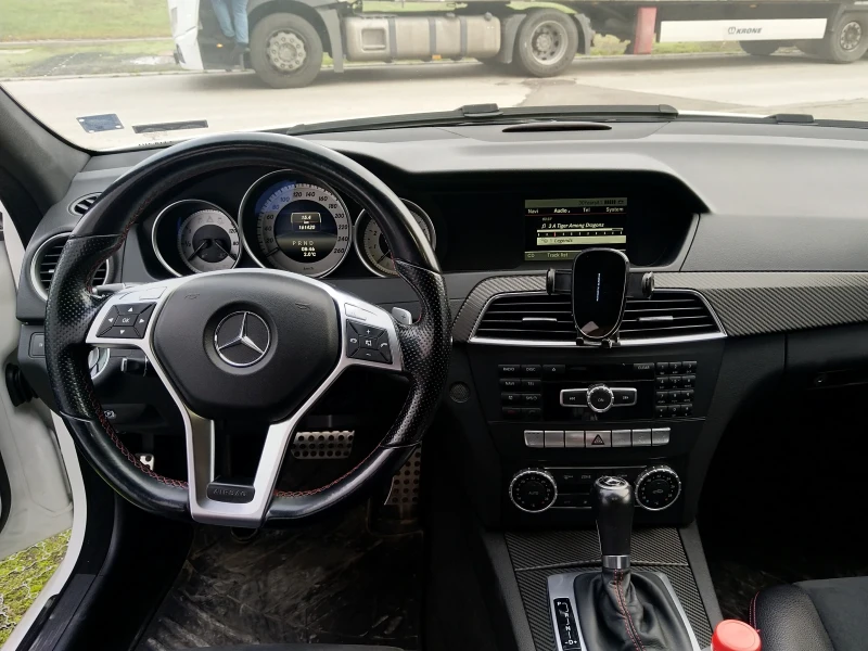 Mercedes-Benz C 200 CGI AMG пакет АГУ Prins, снимка 5 - Автомобили и джипове - 52387348