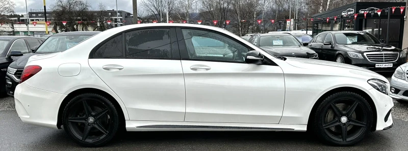 Mercedes-Benz C 250 2.2D 204HP AMG 4MATIC BURMESTER ОБДУХВАНЕ, снимка 4 - Автомобили и джипове - 53393169