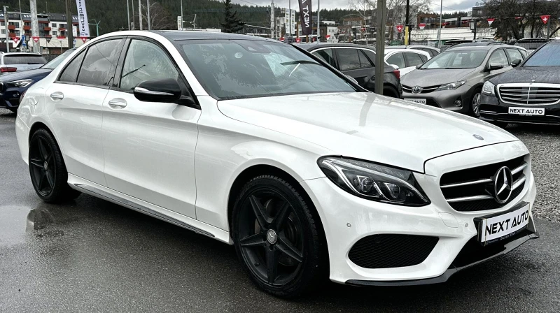 Mercedes-Benz C 250 2.2D 204HP AMG 4MATIC BURMESTER ОБДУХВАНЕ, снимка 3 - Автомобили и джипове - 53393169