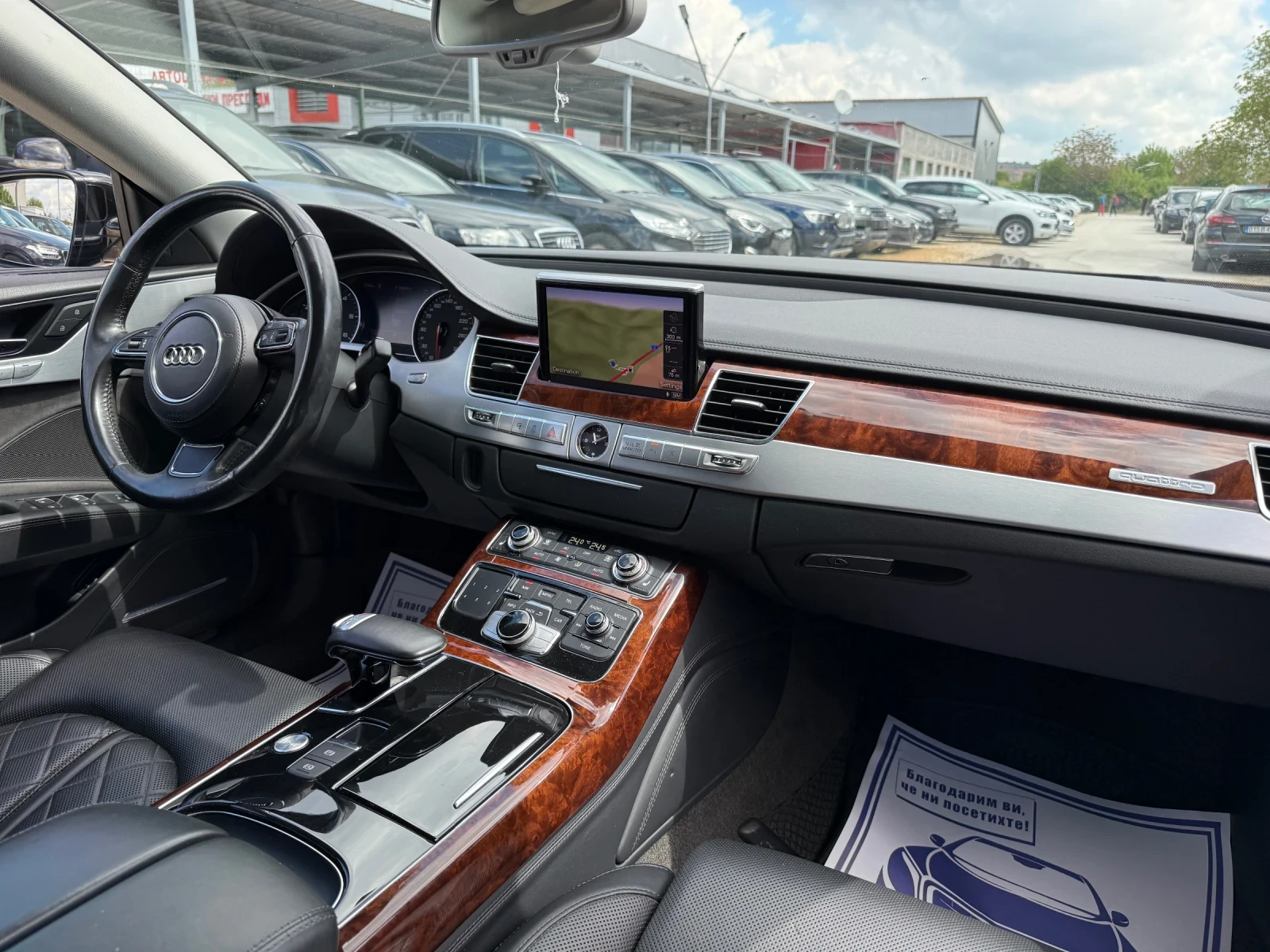 Audi A8 4.2TDI 351к.с QUATTRO , снимка 11 - Автомобили и джипове - 52465869