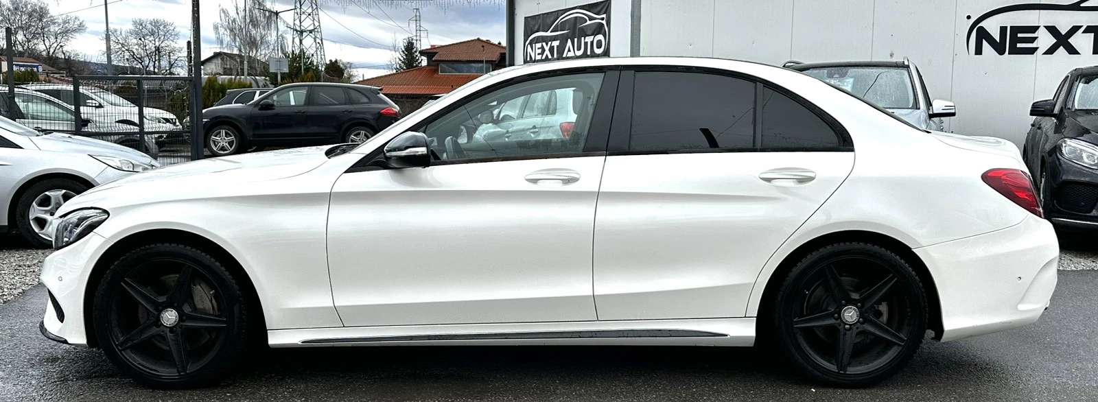 Mercedes-Benz C 250 2.2D 204HP AMG 4MATIC BURMESTER ОБДУХВАНЕ - изображение 8