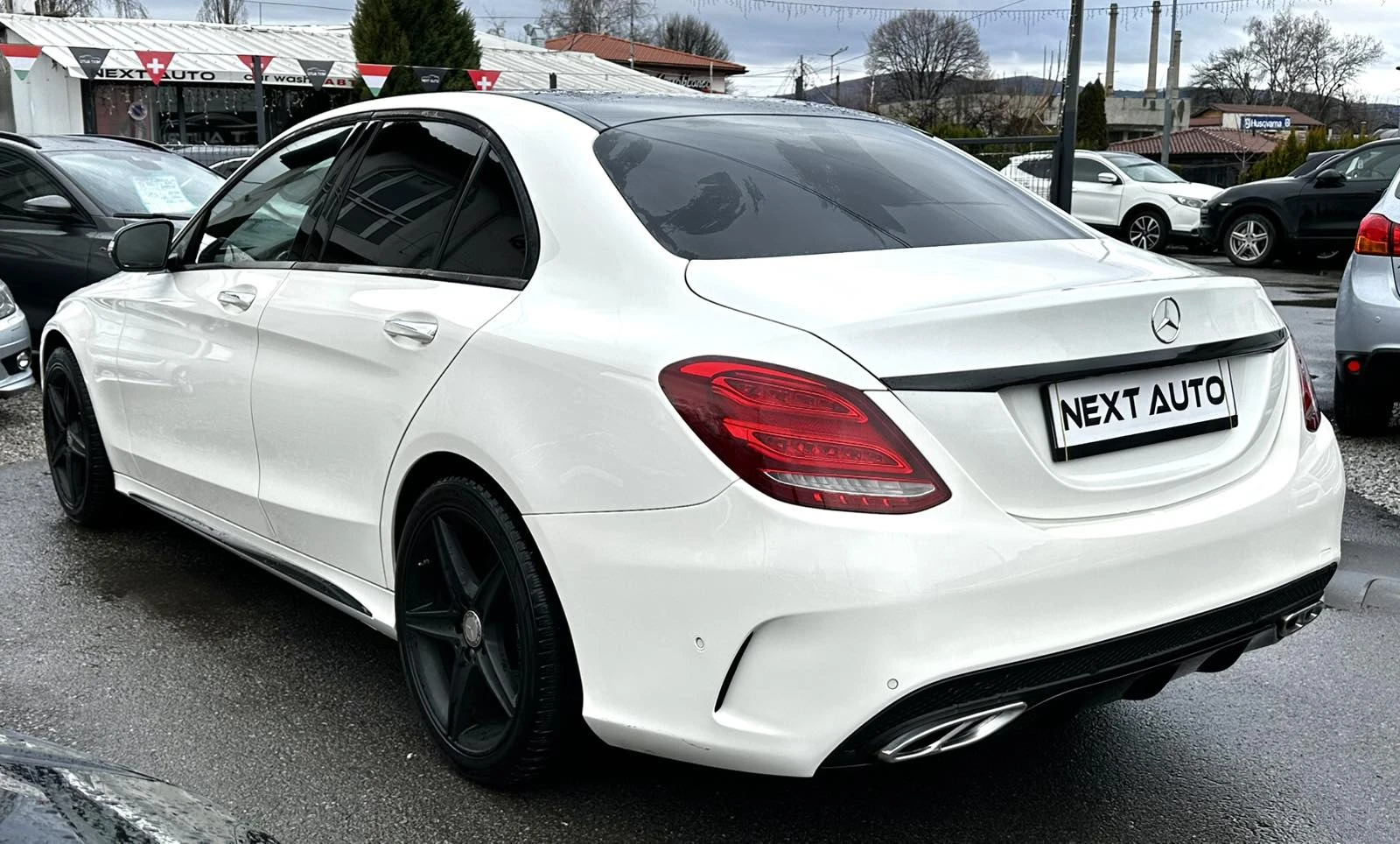 Mercedes-Benz C 250 2.2D 204HP AMG 4MATIC BURMESTER ОБДУХВАНЕ - изображение 7