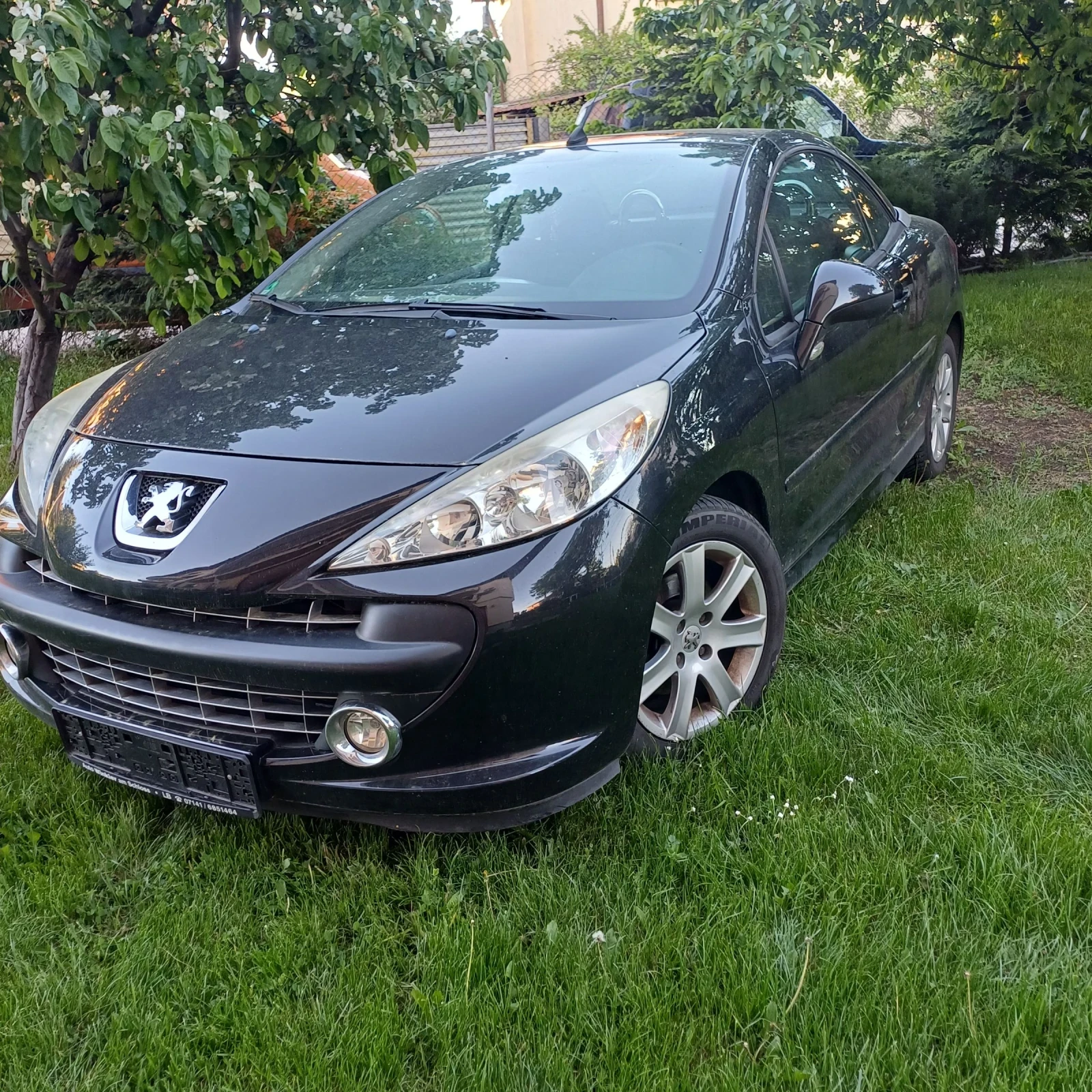 Peugeot 207 CABRiO.  GERMANi, снимка 4 - Автомобили и джипове - 54556823