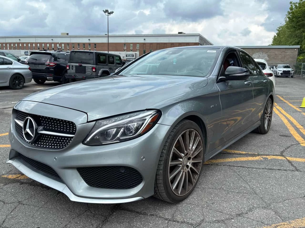 Mercedes-Benz C 450 AMG BURMESTER * PANO * KEYLESS *  ПОДГРЕВИ * 2 КЛЮЧА, снимка 15 - Автомобили и джипове - 55074084