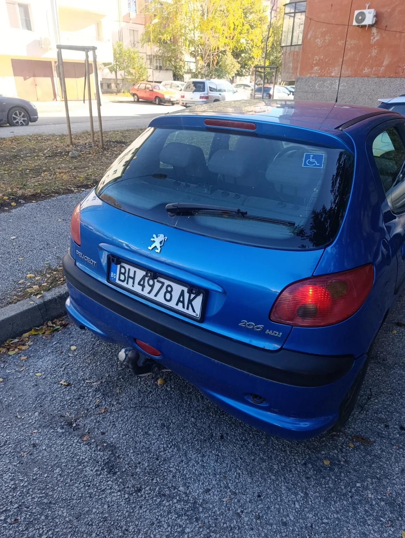 Peugeot 206 1.4 HDI, снимка 4 - Автомобили и джипове - 56635623