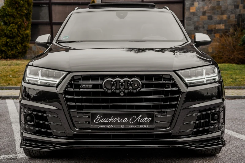 Audi SQ7 4.0TDI* BI-TURBO* ACTIVE SOUND* SHADOW LINE* PANO*, снимка 8 - Автомобили и джипове - 49380047