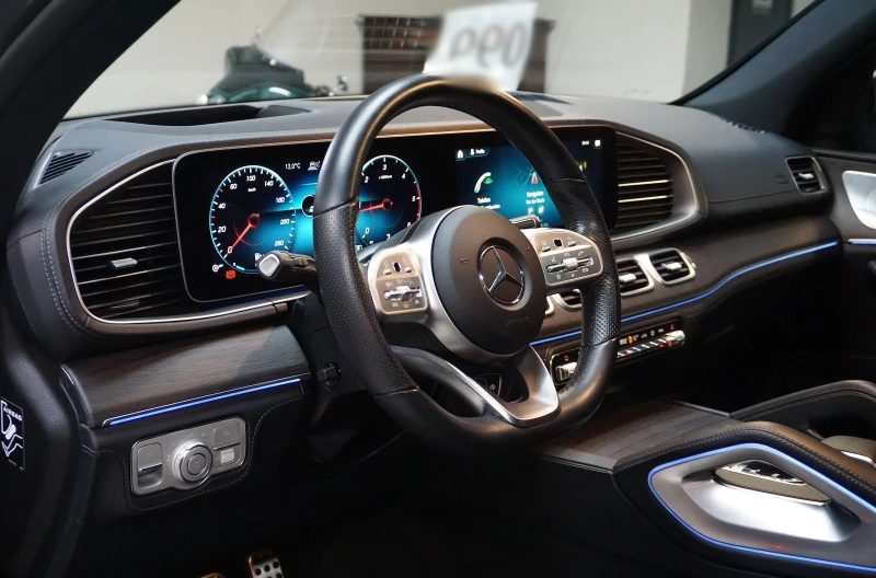 Mercedes-Benz GLE 400 4MATIC/330HP/AMG/PANO/360/AMBI/ACC/22&#39;&#39;/97, снимка 7 - Автомобили и джипове - 49465975