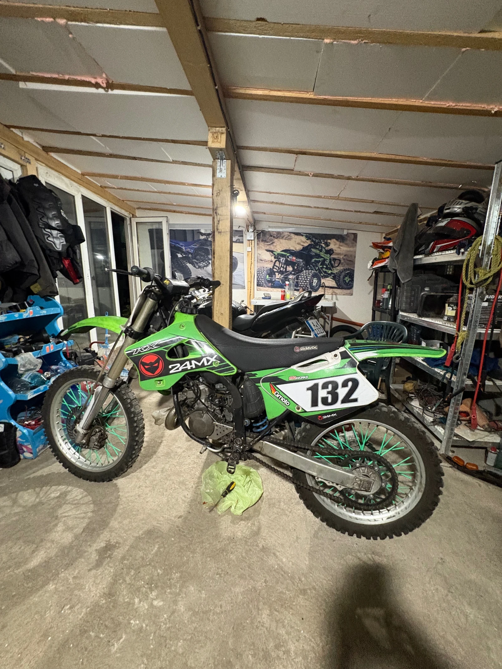Kawasaki Kx, снимка 5 - Мотоциклети и мототехника - 55903315