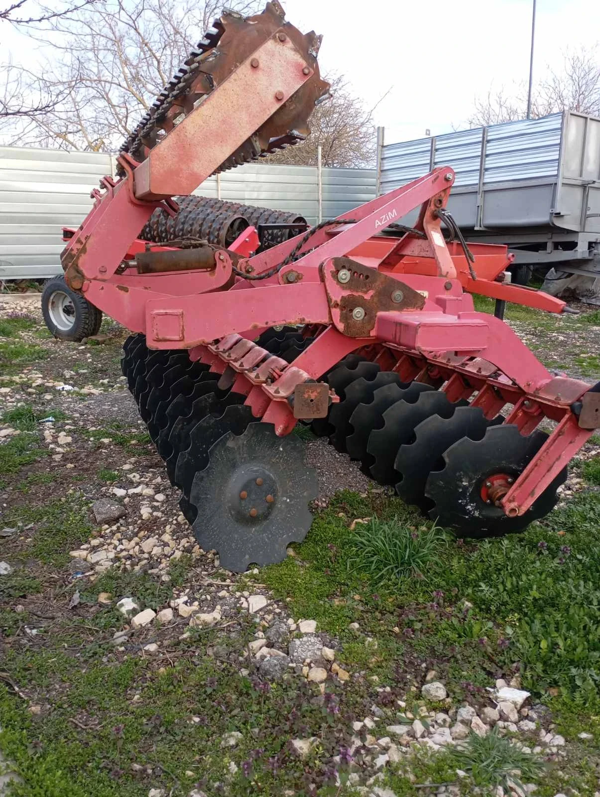 Брана Amazone 3м с хидравличен валяк, снимка 4 - Селскостопанска техника - 54128952