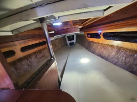 Моторна яхта Собствено производство Jollenkreuzer 7.75 м (Class) , ARGO Махагон + GRP, снимка 5 - Воден транспорт - 53367695