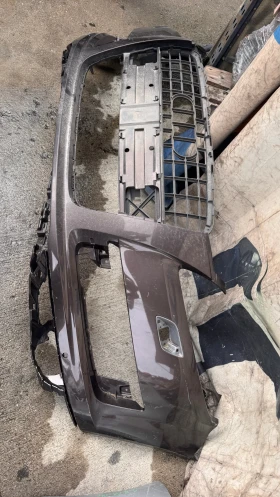 Предна Броня за Audi Q7 - 2010 - 2015, снимка 1