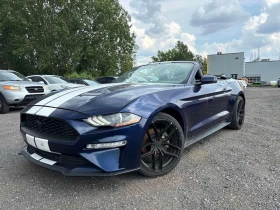 Ford Mustang ECOBOOST CABRIO * ПОДГРЕВ * ОБДУХВАНЕ* КОЖА* , снимка 1