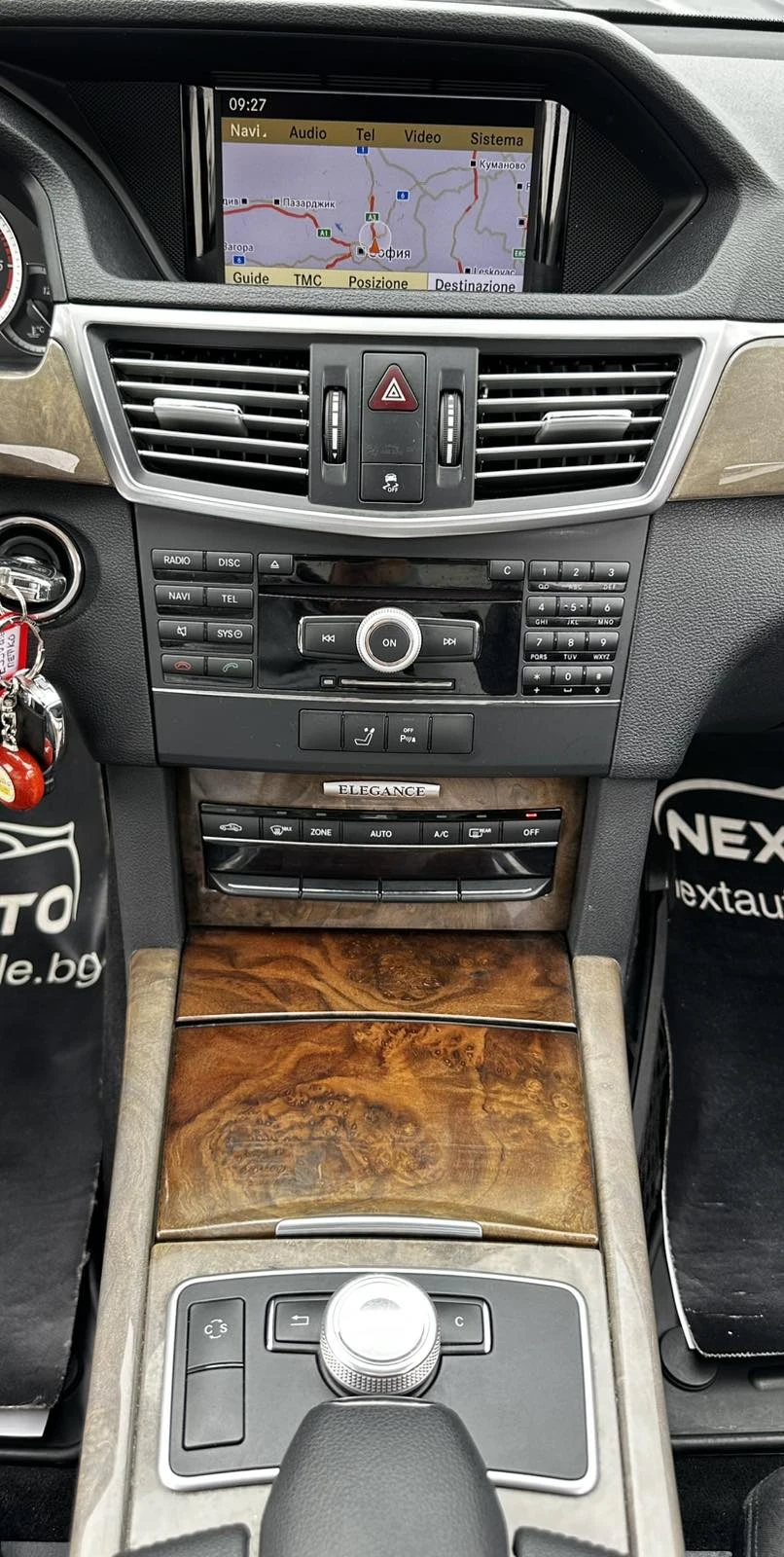 Mercedes-Benz E 350 3.0D 231HP ELEGANCE DISTRONIC BLIND SPOT CAM EU5A, снимка 11 - Автомобили и джипове - 54470515
