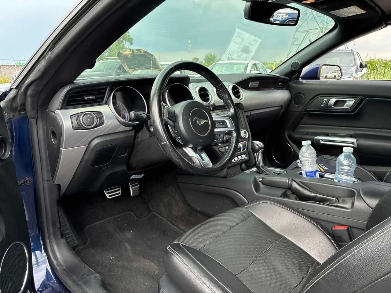 Ford Mustang ECOBOOST CABRIO * ПОДГРЕВ * ОБДУХВАНЕ* КОЖА* , снимка 7 - Автомобили и джипове - 55704129
