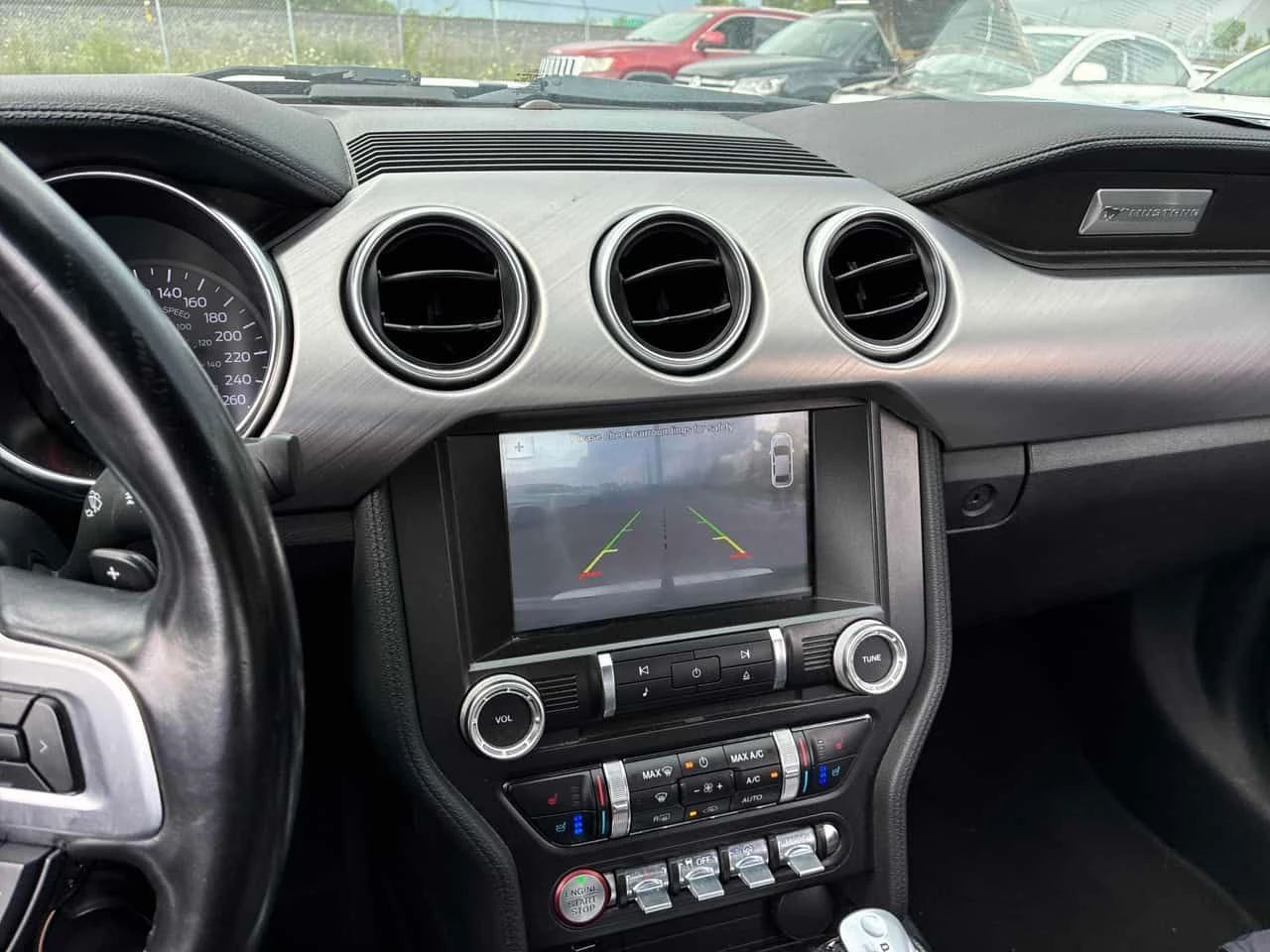Ford Mustang ECOBOOST CABRIO * ПОДГРЕВ * ОБДУХВАНЕ* КОЖА* , снимка 9 - Автомобили и джипове - 55704129