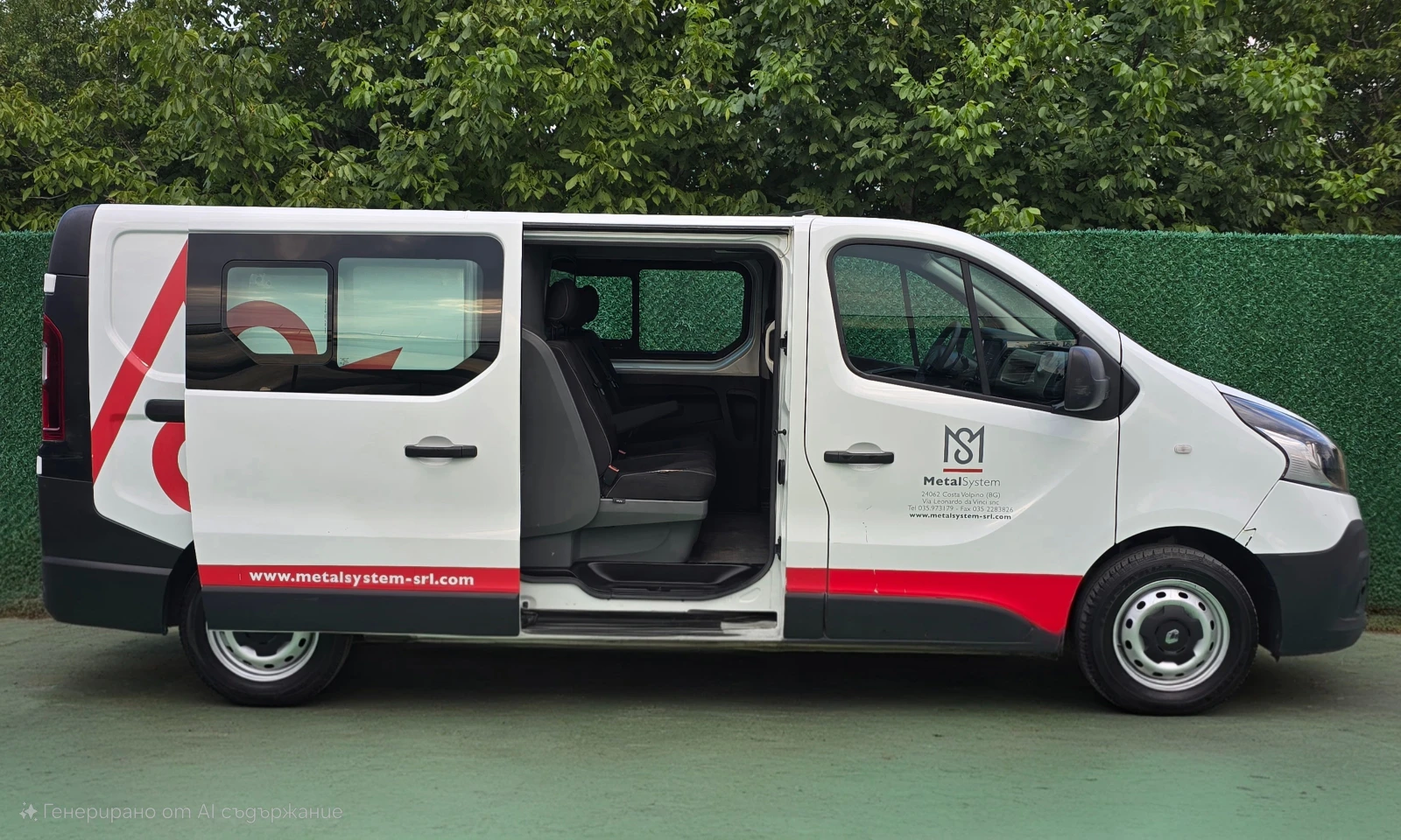Renault Trafic 1.6dci* N1* 125кс* 6-Места* ТОВАРОПЪТНИЧЕСКИ, снимка 4 - Бусове и автобуси - 55492294