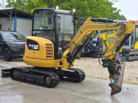 Багер Caterpillar 302.7D CR/3.0т./3кофи+ бързосменник/НулевРадиус/ТО, снимка 1