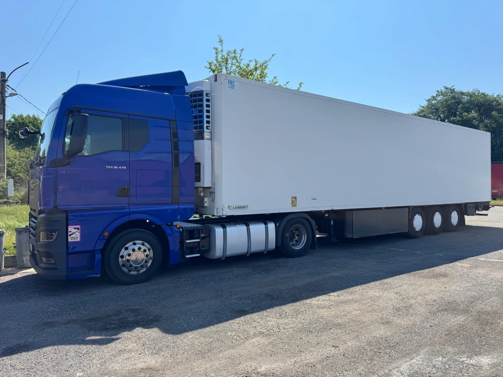 Полуремарке Chereau Lamberet Thermo King Spectrum, снимка 2 - Ремаркета - 55411713