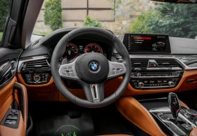 BMW 530 d* M-SPORT* LASER* LUXURY LINE* 3XTV* CARBON | Mobile.bg    14
