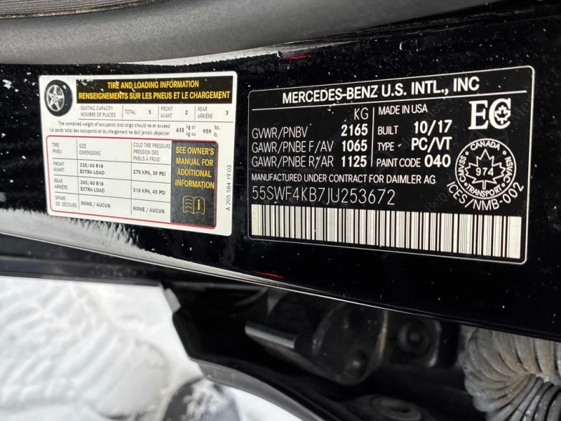 Mercedes-Benz C 300 * CARFAX * ЦЕНА ДО БГ, снимка 10 - Автомобили и джипове - 52975348