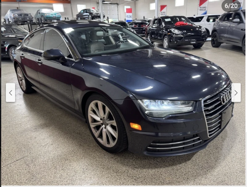 Audi A7 3.0T* MATRIX* BOSE* ОБДУХВАНЕ* МЪРТВА* ТОЧКА* , снимка 3 - Автомобили и джипове - 53259972