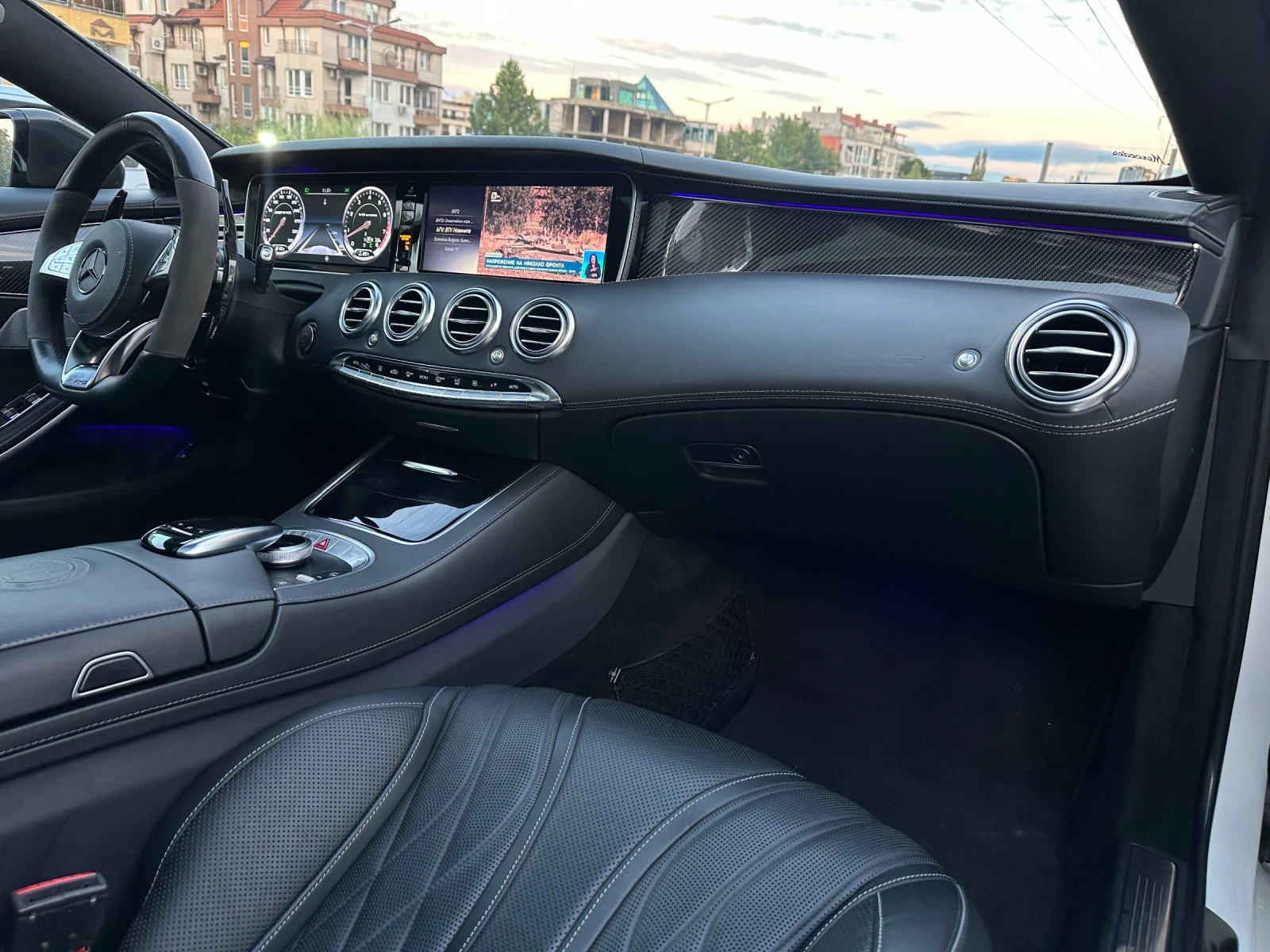 Mercedes-Benz S 63 AMG Brabus Carbon 360 HUD NIGHT VISION TV  | Mobile.bg   11