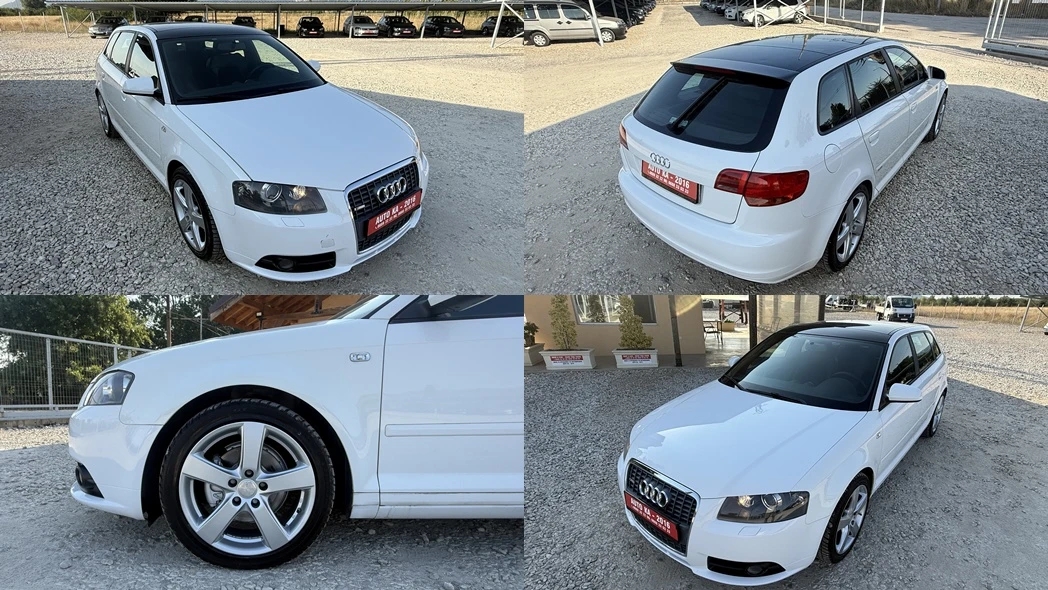 Audi A3 2.0TDI-140кс/Sline/КСЕНОН/КОЖА/ПАНОРАМА/ИТАЛИЯ, снимка 9 - Автомобили и джипове - 55650355