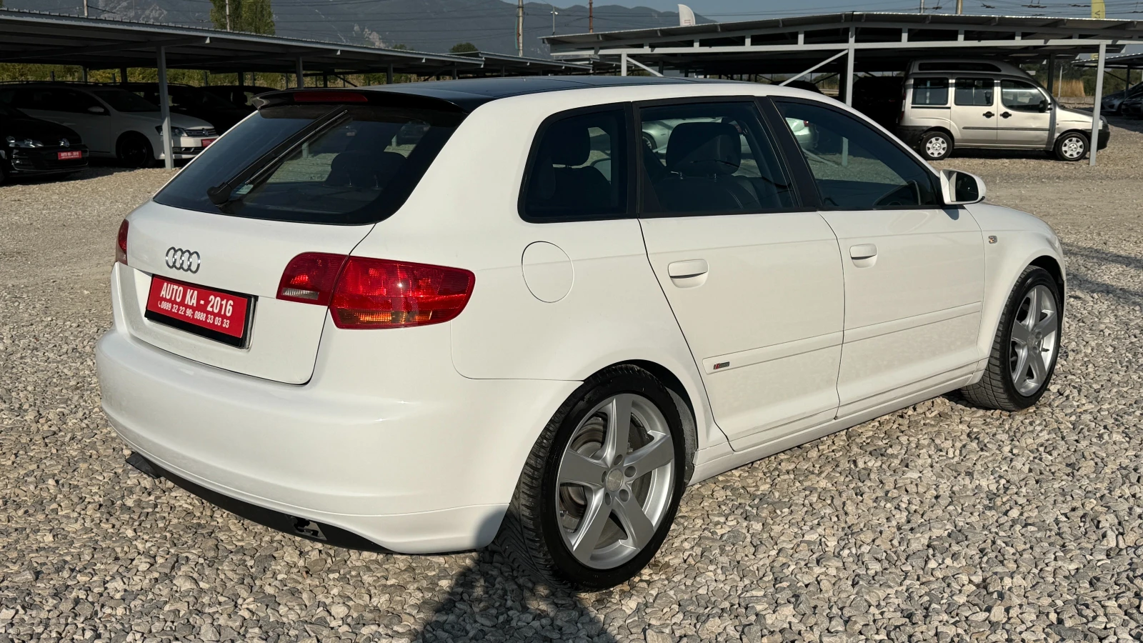 Audi A3 2.0TDI-140кс/Sline/КСЕНОН/КОЖА/ПАНОРАМА/ИТАЛИЯ, снимка 4 - Автомобили и джипове - 55650355