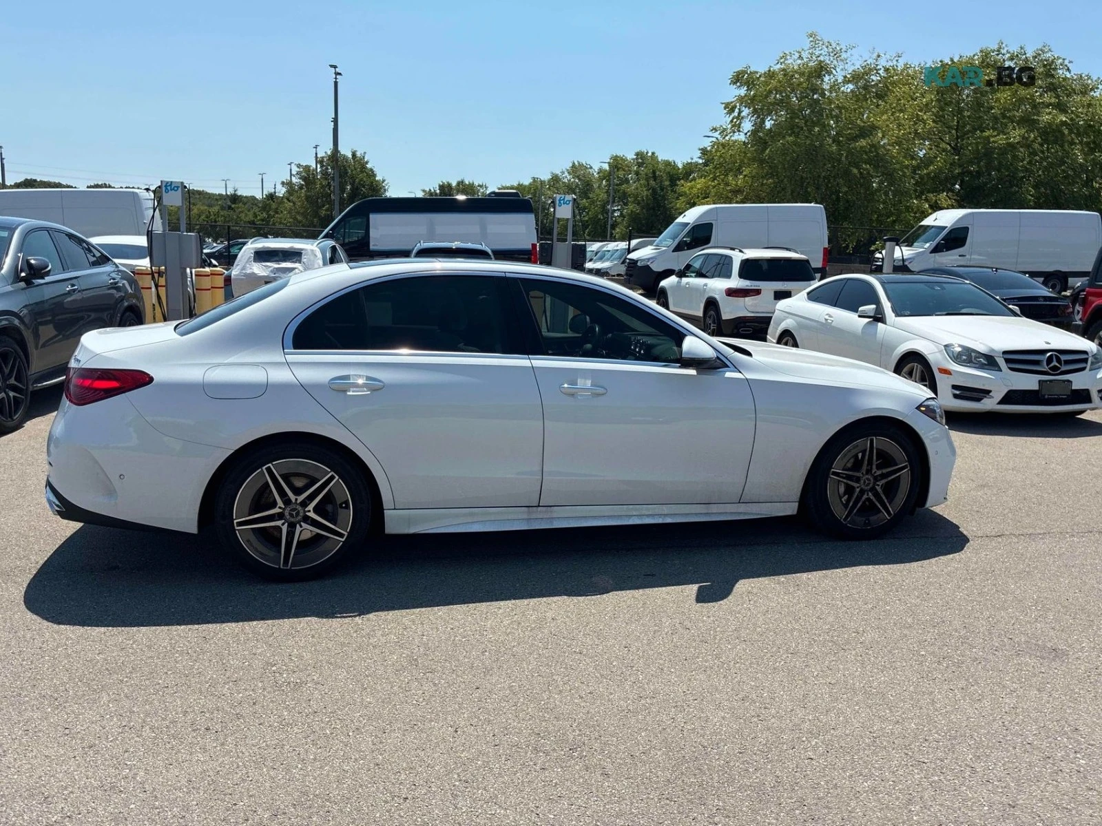 Mercedes-Benz C 300 AMG* 360* BURMESTER* ПОДГРЕВ* ОБДУХ, снимка 4 - Автомобили и джипове - 55754153