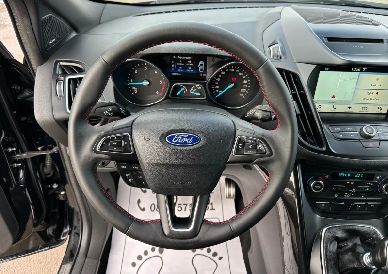 Ford Kuga ST-line-106.000km-NEW-NAVI-KAMERA-TOP-FULL, снимка 10 - Автомобили и джипове - 48802499