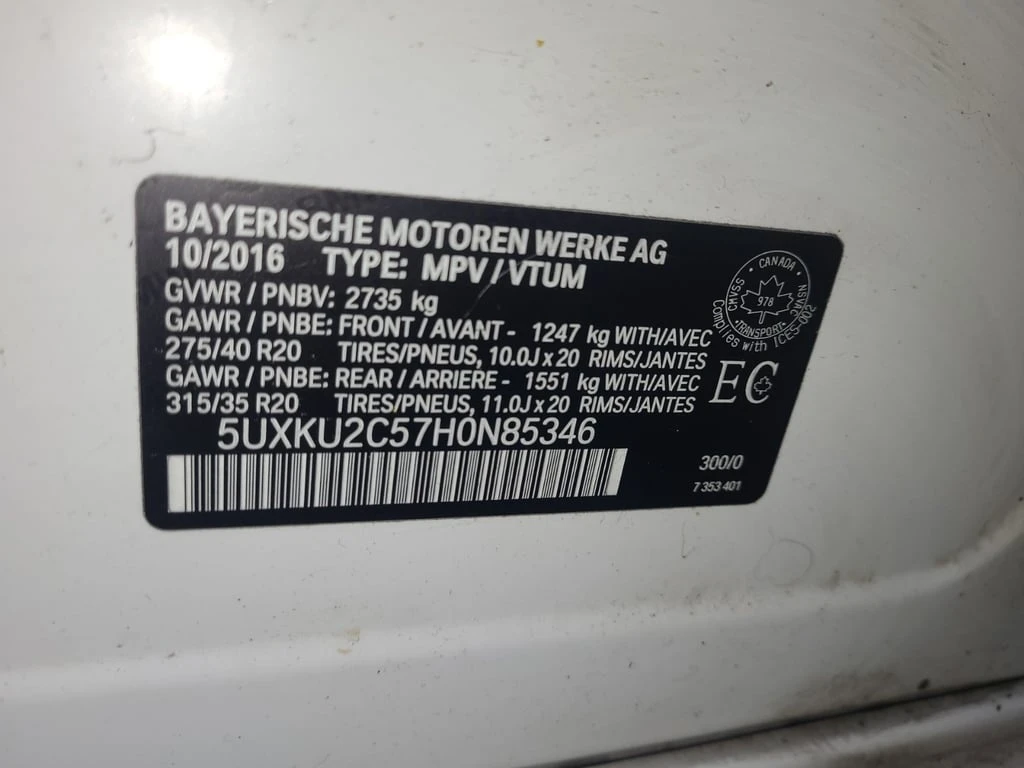 BMW X6 * XDRIVE35I * CARFAX * БЕЗ ПЪРВОНАЧАЛНА ВНОСКА - изображение 7