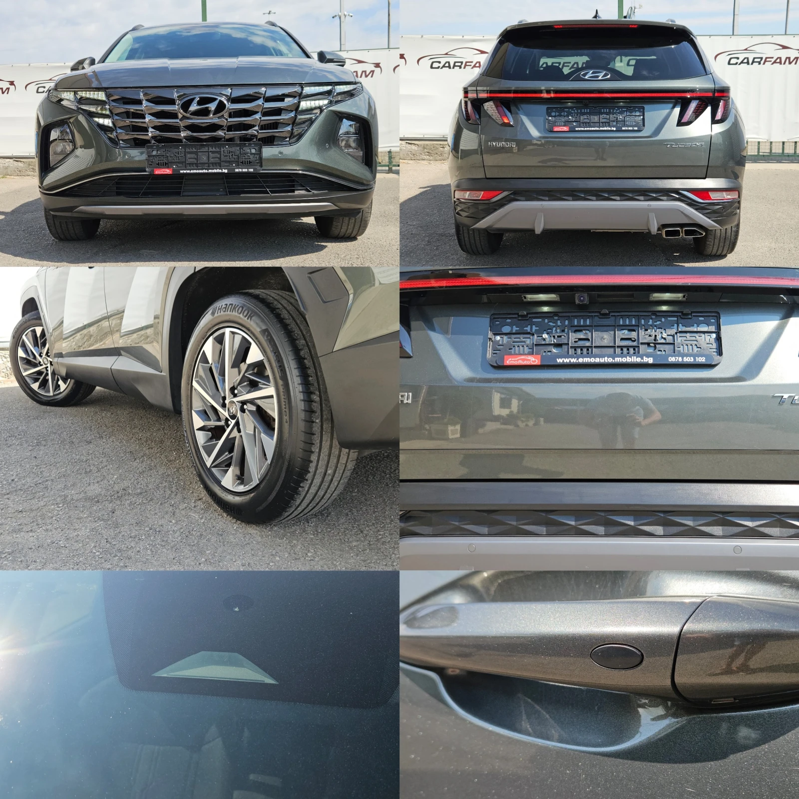 Hyundai Tucson 1.6CRDi/STYLE/6ск/Distronic/CARPLAY/Camera/KeyLess, снимка 17 - Автомобили и джипове - 55664435