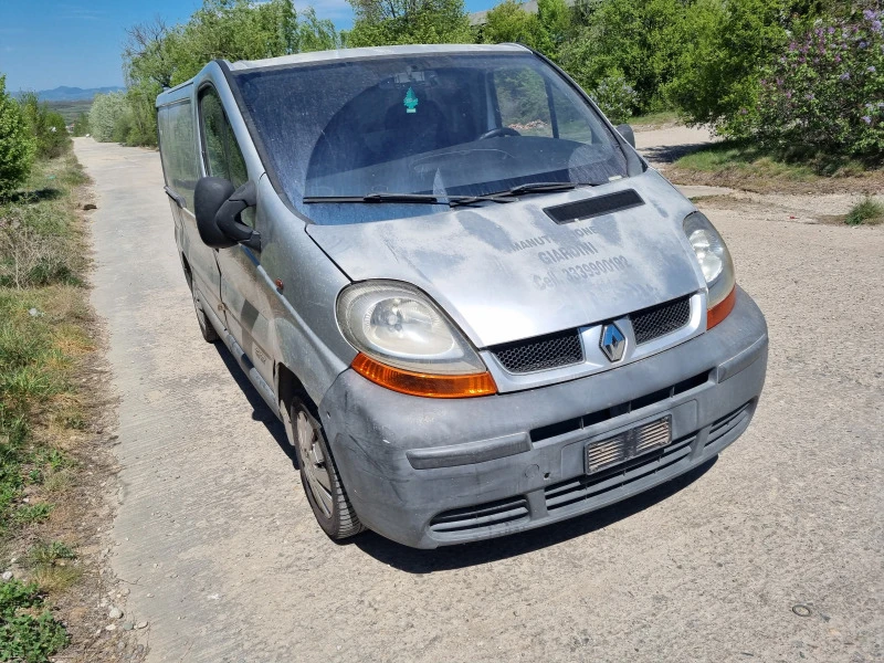 Renault Trafic 1.9dizel-100ks-2003god-F9QU7!!!, снимка 4 - Бусове и автобуси - 47402327