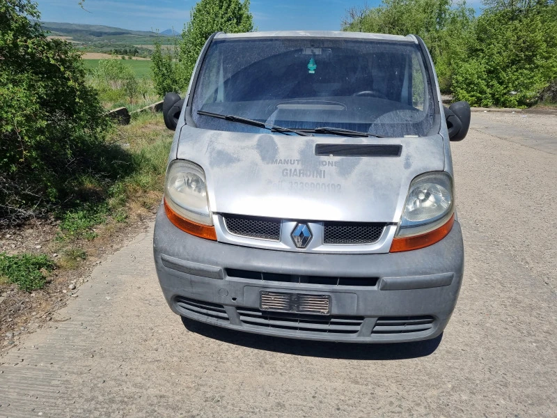 Renault Trafic 1.9dizel-100ks-2003god-F9QU7!!!, снимка 3 - Бусове и автобуси - 47402327