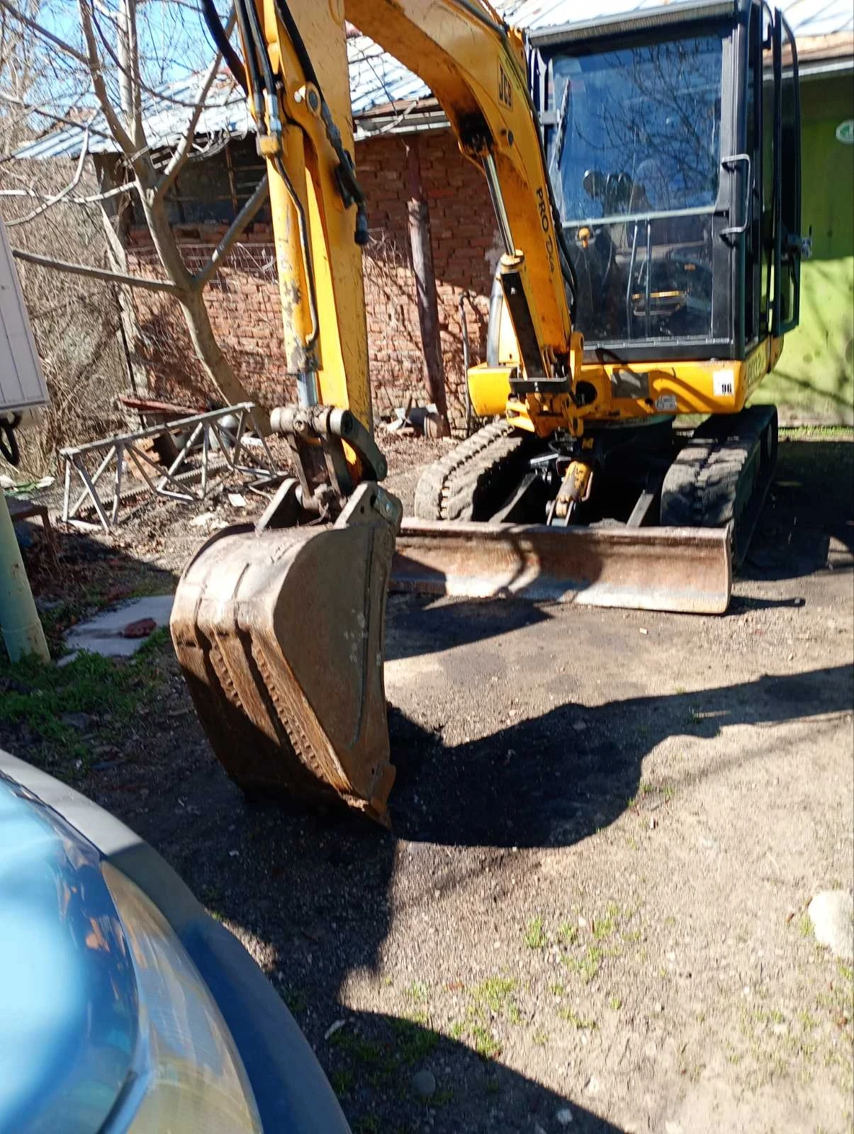 Багер JCB 803 plus, снимка 2 - Индустриална техника - 55770886