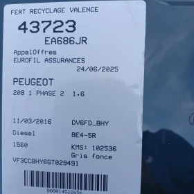 Peugeot 208 1.6 Euro 6 | Mobile.bg    11