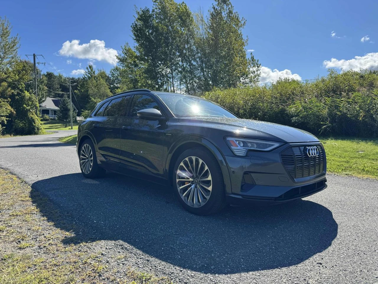 Audi E-Tron Progressiv* Авто финансиране* Карфакс - изображение 6
