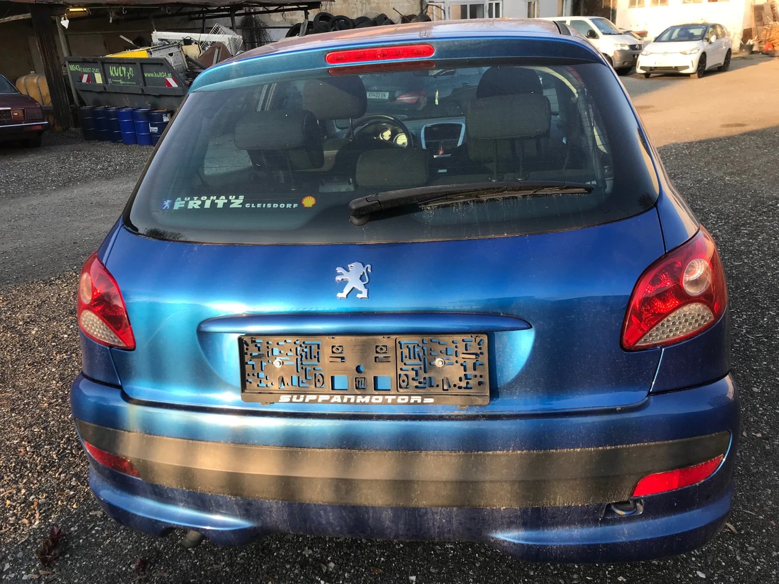 Peugeot 206 1, 4бен.75к.Климатик., снимка 4 - Автомобили и джипове - 54006680