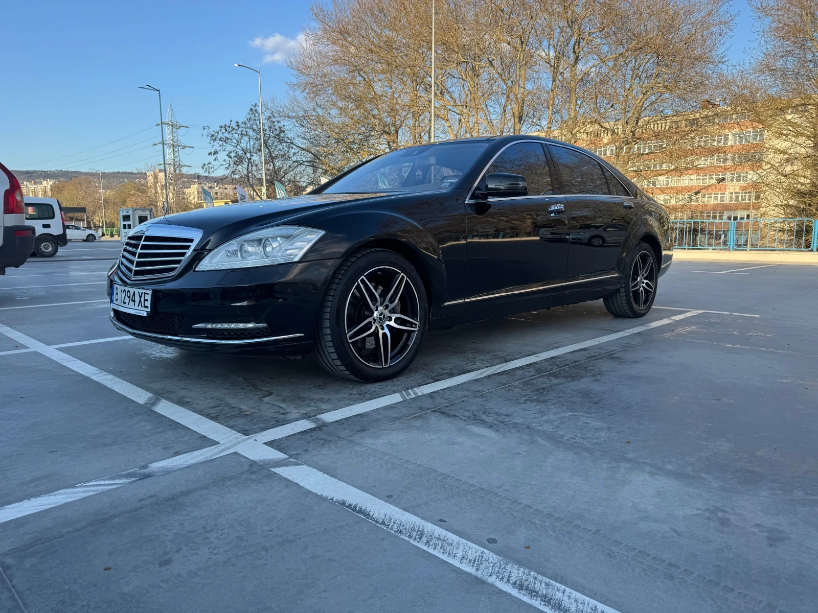 Mercedes-Benz S 550 Long, V8 biturbo, вакуум, масаж