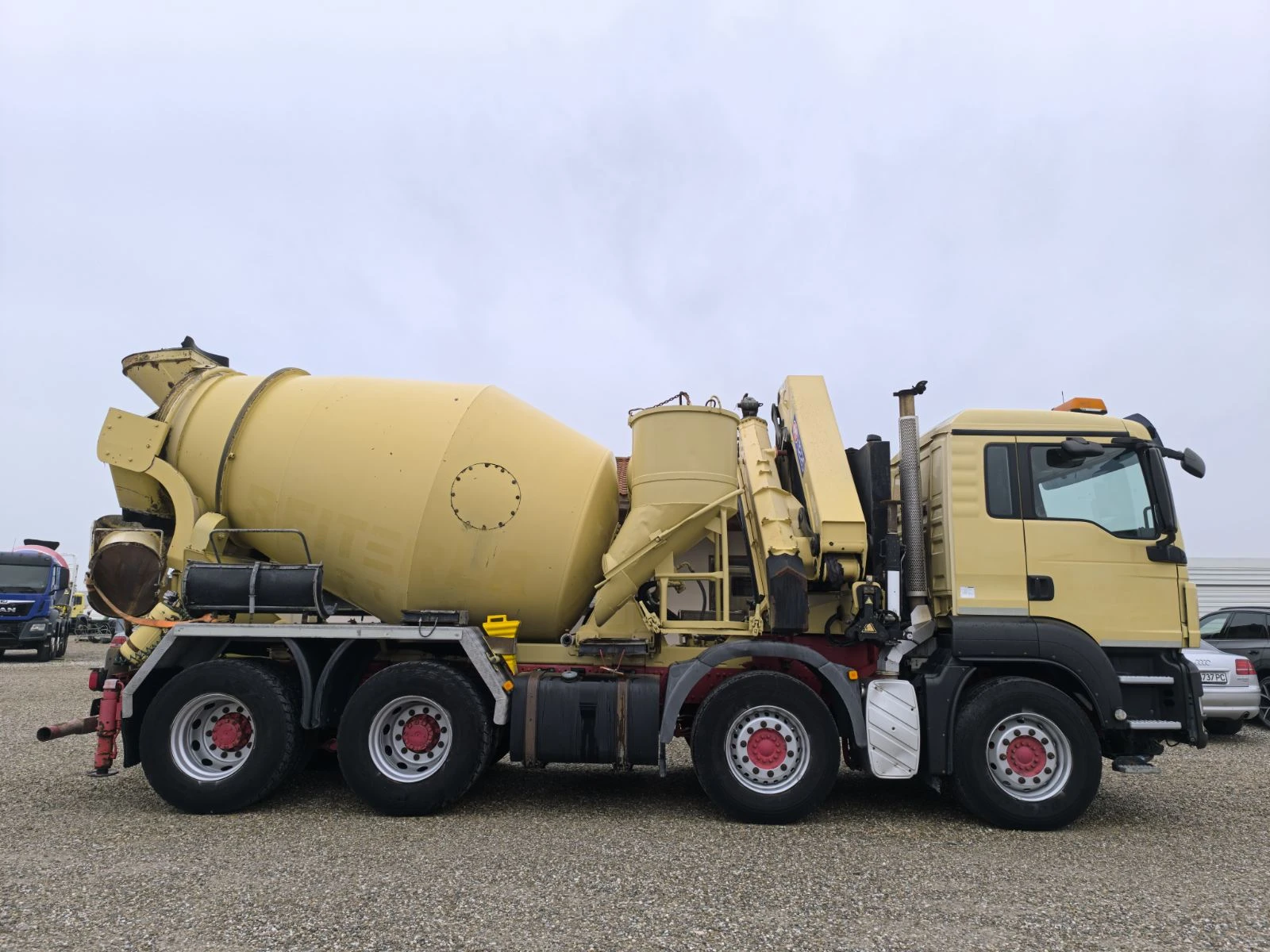 Бетон миксер Man TGS 32.400 KARRENA 6M3 HMF 3220, снимка 8 - Индустриална техника - 54055558