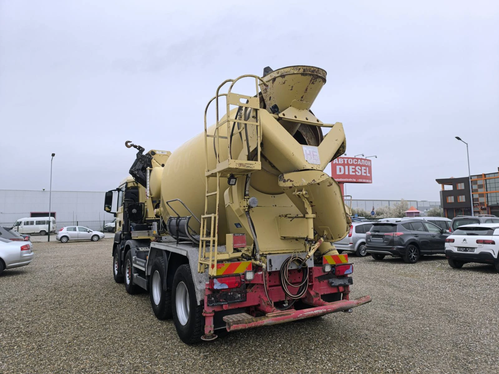 Бетон миксер Man TGS 32.400 KARRENA 6M3 HMF 3220, снимка 5 - Индустриална техника - 54055558