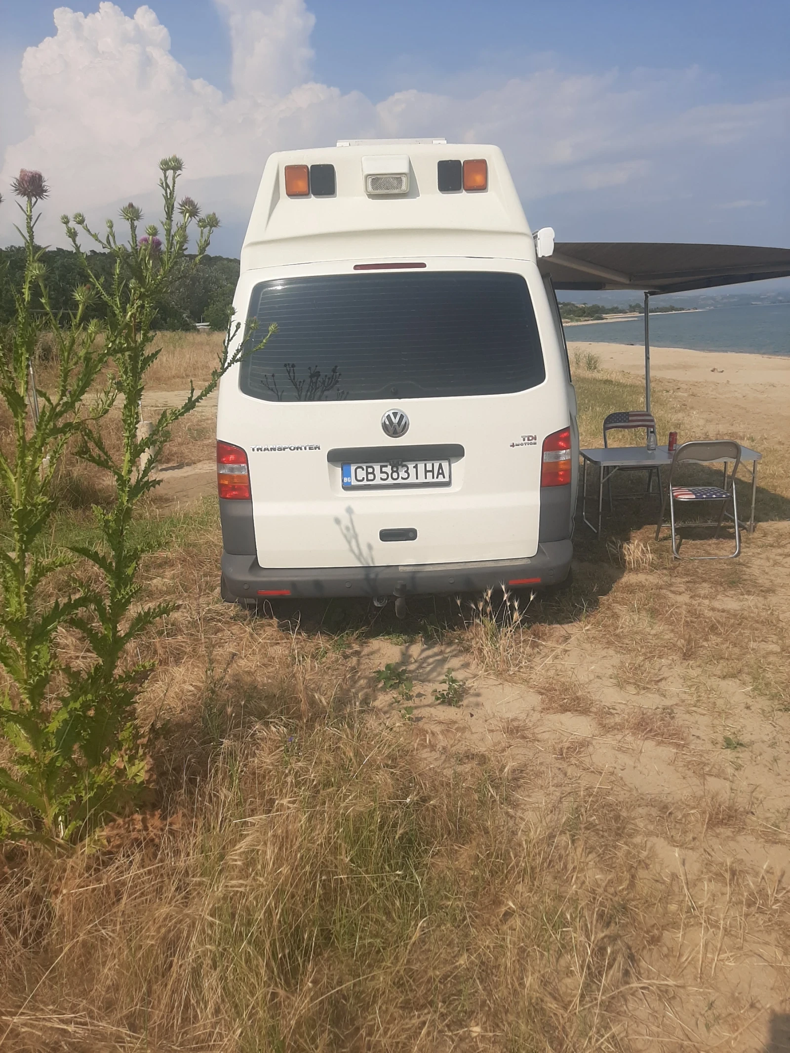 Кемпер VW  TANSPORTER T5 4X4, снимка 2 - Каравани и кемпери - 55414812
