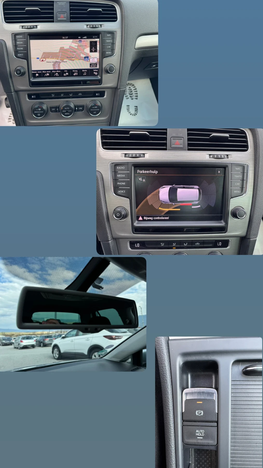 VW Golf 1.6TDI 110/XENON/FULL-LED/NAVI/ БЕЗ АНАЛОГ, снимка 13 - Автомобили и джипове - 53975079