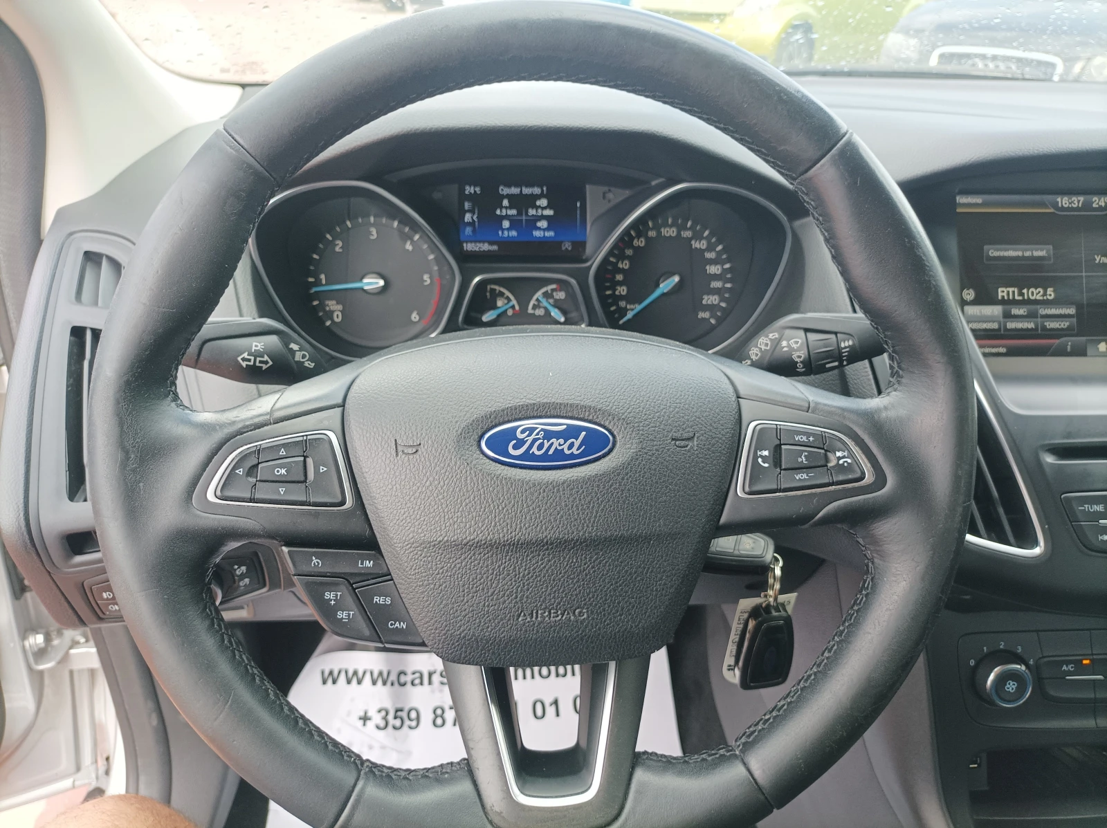 Ford Focus 1.5 CDTI -120 KC/ EURO 6B-ЛИЗИНГ, снимка 17 - Автомобили и джипове - 55449805