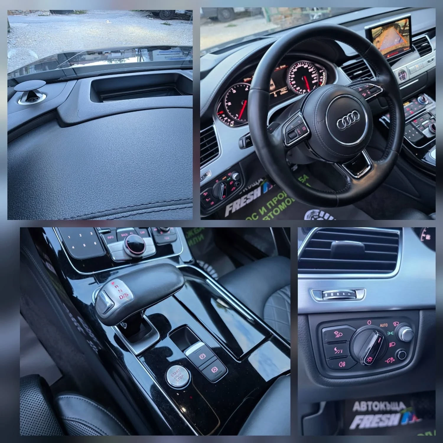 Audi A8 3.0TDI 262K.C. / MATRIX / FULL / B&O / КАМЕРА / , снимка 11 - Автомобили и джипове - 56280688