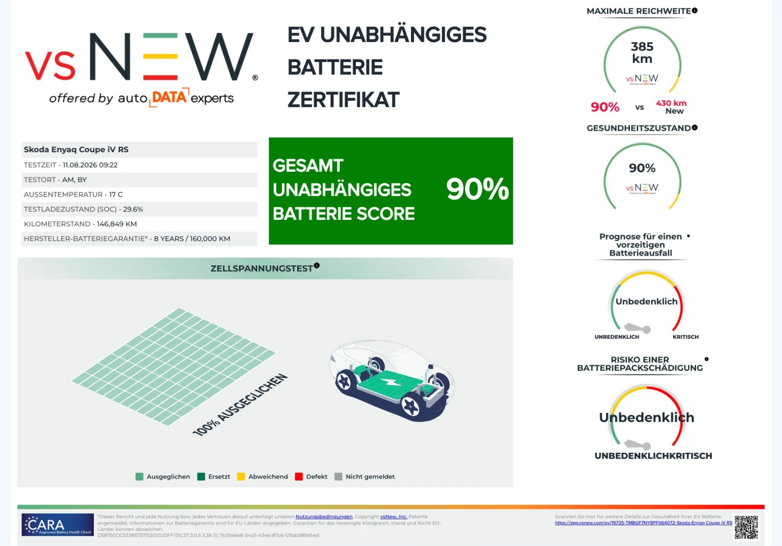 Skoda Enyaq Coupé Leather LED Navi Camera 90%SoH | Mobile.bg � ����������� 16