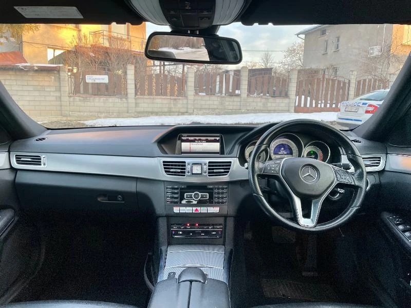 Mercedes-Benz E 220 W212 face om651 AVANGARDE седан чер таван, снимка 9 - Автомобили и джипове - 37649663