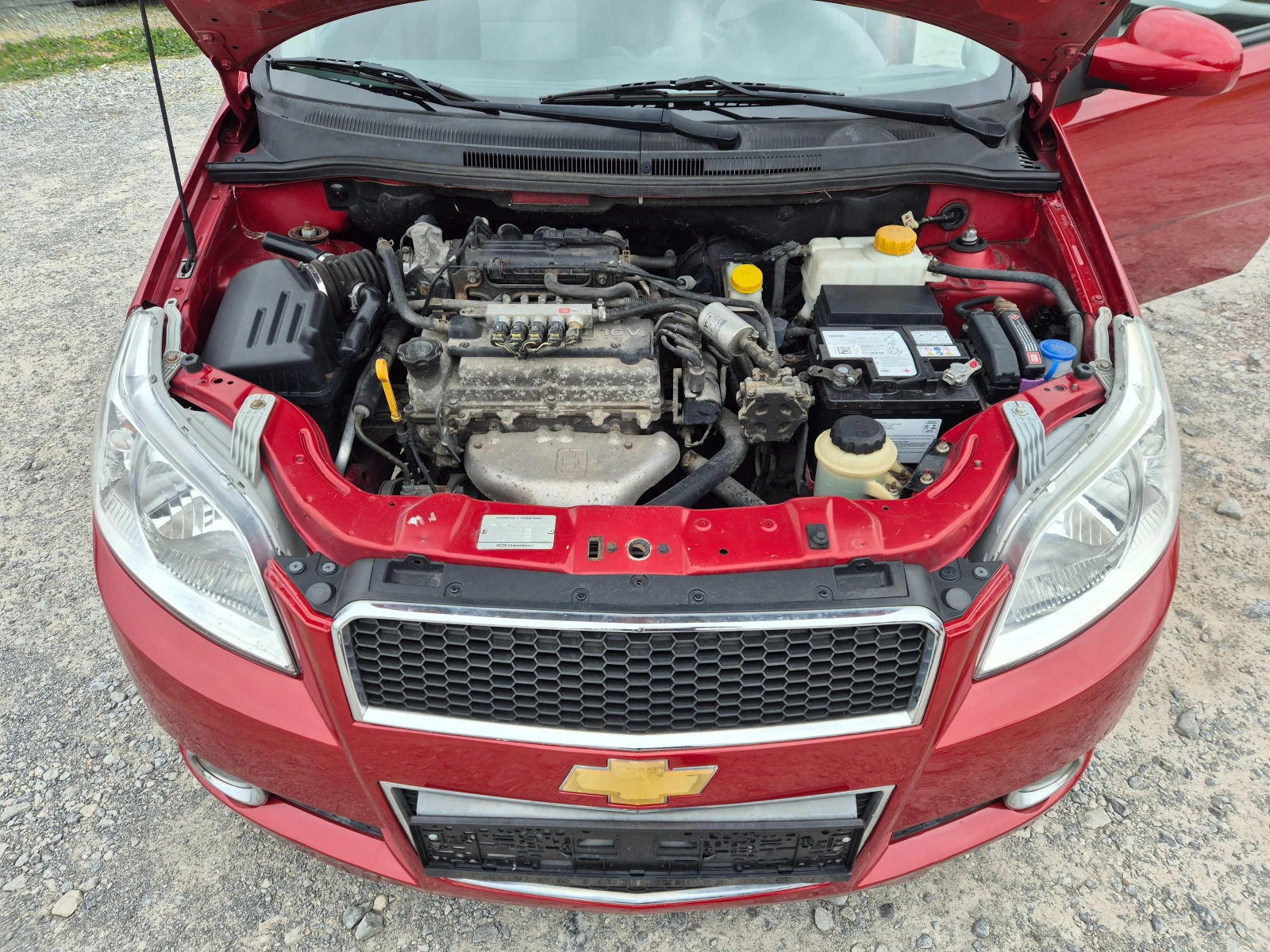Chevrolet Aveo 1.2i Газ BRC, снимка 15 - Автомобили и джипове - 53894211