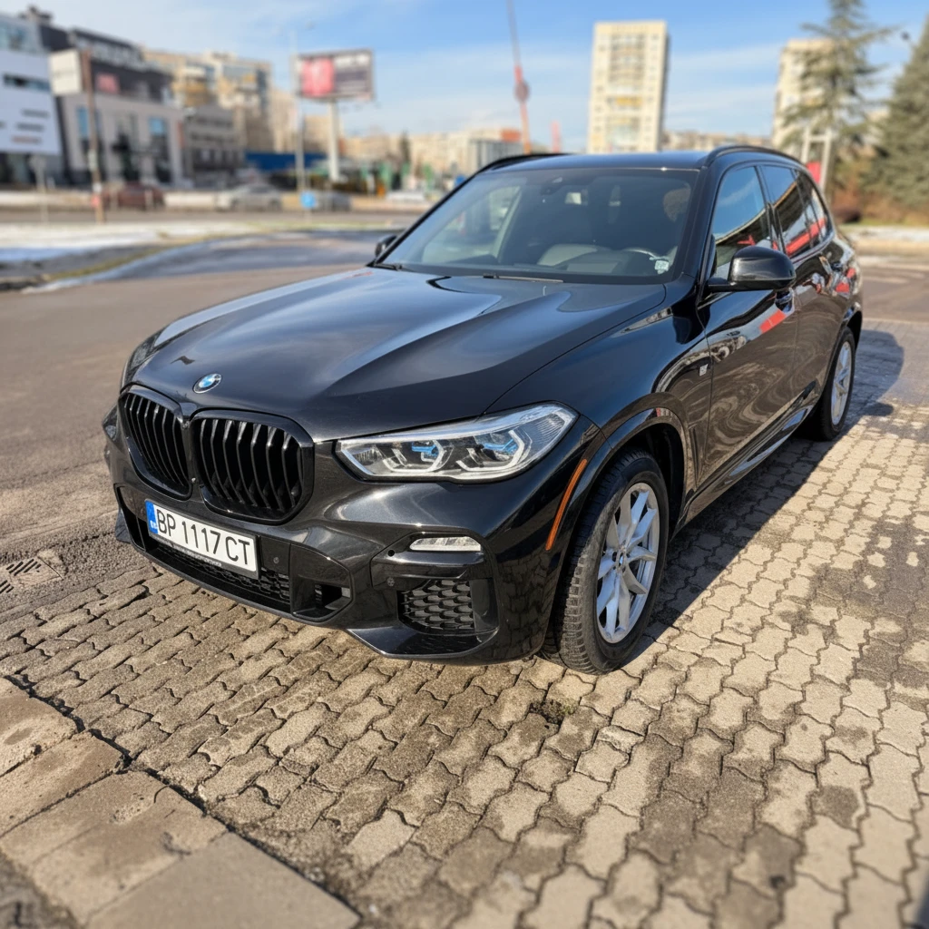 BMW X5 M Sport Shadow Line 40i+ Гаранция+ 21  M джанти, снимка 1
